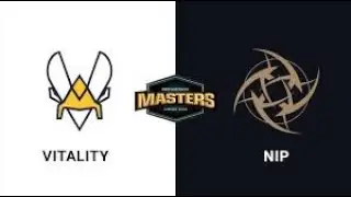 Vitality vs NiP - Dust 2 - Map 2- Europe - DreamHack Masters Spring 2020