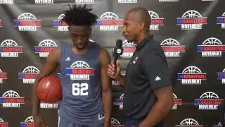 Basketball movment  Camp day 1  video Eric Malone