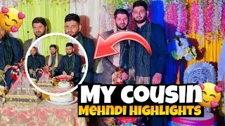 My Cousin MEhndi event Celebration In Kashmir // Family vlog 
