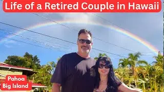 A Week of Retired Life in Pahoa Big Island | Lava Tree Park | Banana Harvest