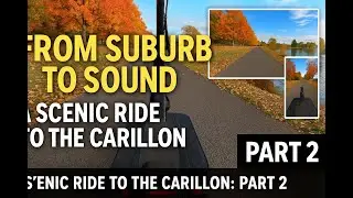 From Suburb to Sound: A Scenic Ride to the Carillon PiP Part 02 #australia #canberra #scenery
