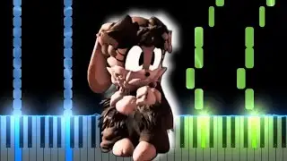 TEA-TIME WALTZ - SONIC.exe: Outcome Memories OST (Piano Tutorial)