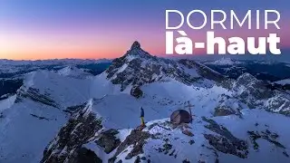 Bivouac en solo au sommet des Alpes - Aventure cinématique au cœur de l’hiver