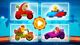 Cute Robot Car Racing 
