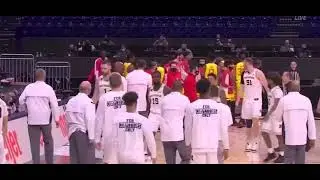 Juwan Howard ejected for trying to fight Maryland Head coach Mark Turgeon!!