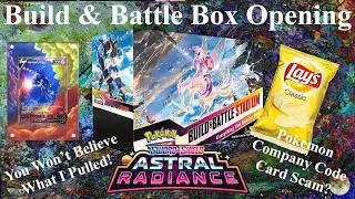 Pokemon Astral Radiance Build & Battle Stadium (Opening)