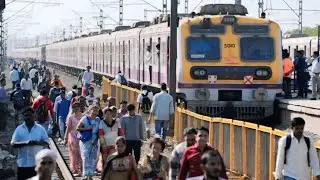 Dolavli Station Dombivli Railway Station Mumbai Local Train 2025 🚉