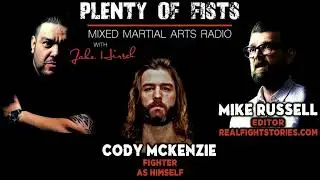 Mike Russell and Cody McKenzie on the 