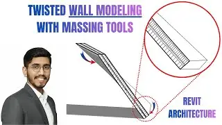 Revit Architecture: моделирование скрученных стен с помощью инструментов формообразования
