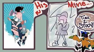 Studying Daisuke Richard. chill art stream