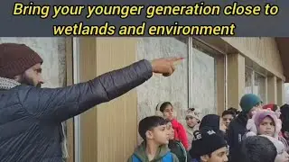 Bring your younger generation close to wetlands and environmental #bird #birds #wetlands 