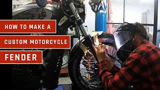 How to Build a Custom Motorcycle Fender | Build Your Own Cafe Racer Custom Fender