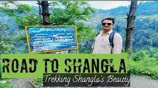 Exploring Shangla | Road to Yakhtangay | Aerial view of Village Manai Shangla | Road condition 2021