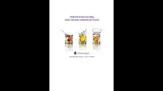 Vid&eacute;o de mise en service Water bar UP Osmodyn