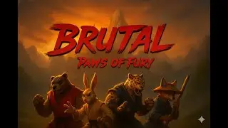 Brutal: Paws of Fury - Sega Genesis / Sega Mega Drive (Gameplay)