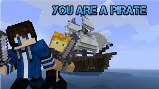 YOU ARE A PIRATE (Funny Pirate Ship game moments) w/ TheMinecraftAvatar