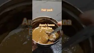 Anoo 's henna mixing #anoos #henna#hair pack#red hair