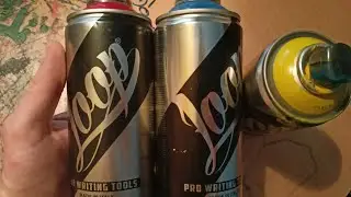 GRAFFITI REVIEW LOOP CANS | COLORFULL GRAFFITI PIECE BOMBING | TOLE$ #graffiti #art #tag #spray