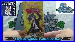 Открытие коробки Cardfight Vanguard Fighter's Collection 2014 на английском языке