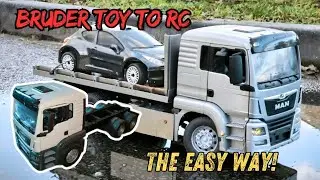 Converting a 1:16 Bruder MAN Truck to RC &ndash; THE EASY WAY!