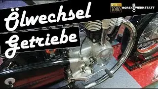 Getriebeöl selber wechseln | Getriebe Ölwechsel | Oldtimer Ölwechsel Horex Regina 350