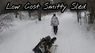 Cheap D.I.Y. Smitty Sled for Deep Snow!!!