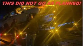Эта поездка на нашем Ford Excursion 2001 года прошла не по плану (нас пришлось отбуксировать)