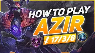 HOW TO PLAY AZIR AND CARRY SEASON 11 | Build & Runes | League of Legends