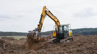 Pulling Heavy Stumps with TMK MultiGrab M