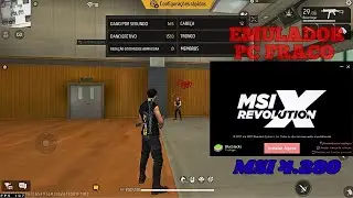 🚀🍓O MELHOR EMULADOR MSI 🚀PC FRACO 🚀🍓MSI LITE 4.280 🚀🍓MELHOR SENSI + FREE FIRE V7A + DESEMPENHO🚀🚀
