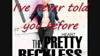 the pretty reckless - heart lyrics