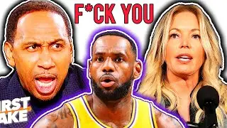 Stephen A. Smith GOES OFF on Jeanie Buss for DISSING LeBron James ‼️🤯🤬😤