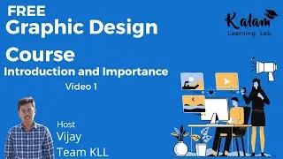 Free Graphic Design course (video 1) | Learn Photoshop | Graphics Designing tool