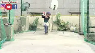 #4yearsold Left Hand Attacking Batter | Batting Drills & Skills| Batting Technique #womenscricket