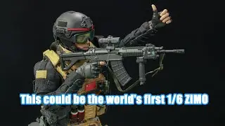 I made ZIMO (From Call of Duty: Modern Warfare II)   into a 1/6 Figure 我将子墨做成了1：6兵人模型，这可能是全球第一个噢。