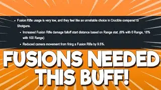 FUSION RIFLES NEED A BUFF! 😉
