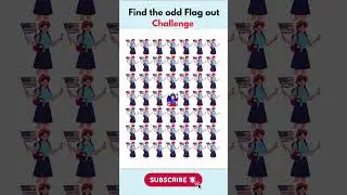 Can you Find the odd flag out? #shorts #viral #reels #usa #flag #challenge