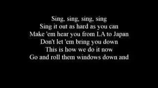 Sing &ndash; Pentatonix ( LYRICS)