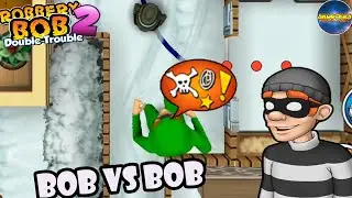 Robbery bob 2 Mission Bob Vs All Green Bob Costume - Part 6