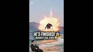 Trump&rsquo;s High-Altitude Battle! 😱⛰️ | AI Funny Politics 🇺🇸🇮🇷#shorts #trump #khamenei #funny