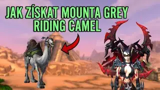 JAK Z&Iacute;SKAT MOUNTA GREY RIDING CAMEL + ACHIEV SCOURER OF THE ETERNAL SANDS + TITUL THE CAMEL-HOARDER