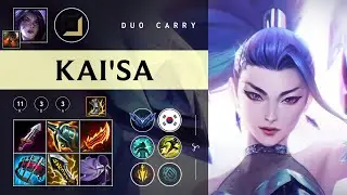 Kai'Sa ADC vs Jhin - KR Diamond Patch 26.02