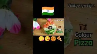 Tri color recipe | tricolour food recipes | tri color tiffin ideas #shorts #short #republicday