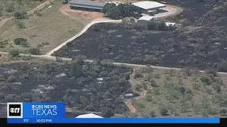Mandatory evacuations in effect due to wildfire in Palo Pinto County
