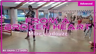 From A Broken Heart - Line Dance