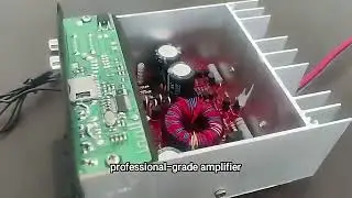 High Power 12V Car Amplifier with 50W Subwoofer Tube TF Card BT Mainboard Audio Accessory
