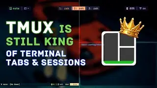 Начните использовать терминал как CHAMP с Tmux | Полная настройка с нуля