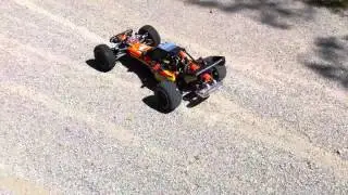 Twin Power Auspuff von Mielke f&uuml;r BAJA 5B