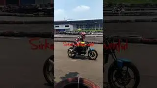 latian di sirkuit sentul kecil..