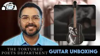 The Tortured Poets Department (Taylor Swift) Acoustic Guitar - Unboxing